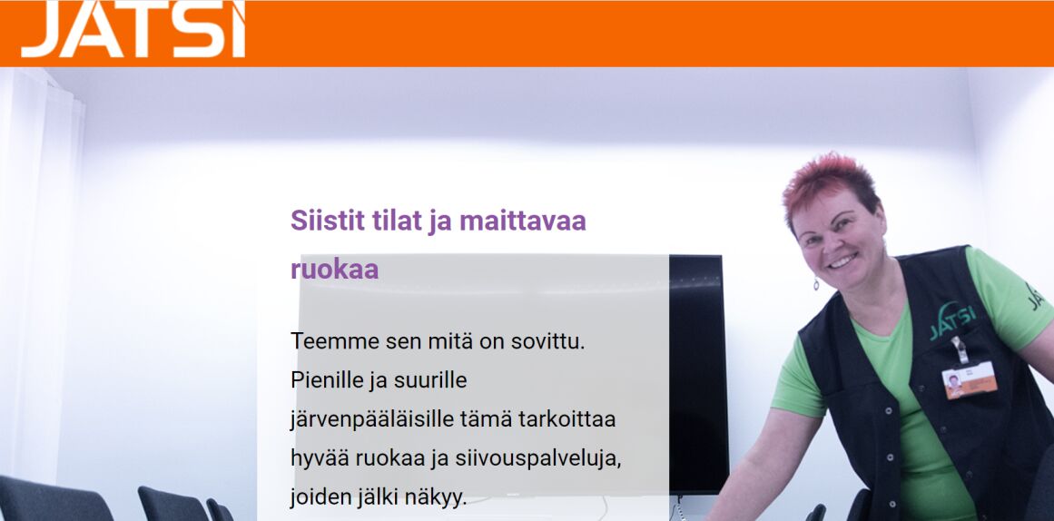Palmiaan fuusioitava Jatsi Oy tarjoaa ateria- ja siivouspalveluja